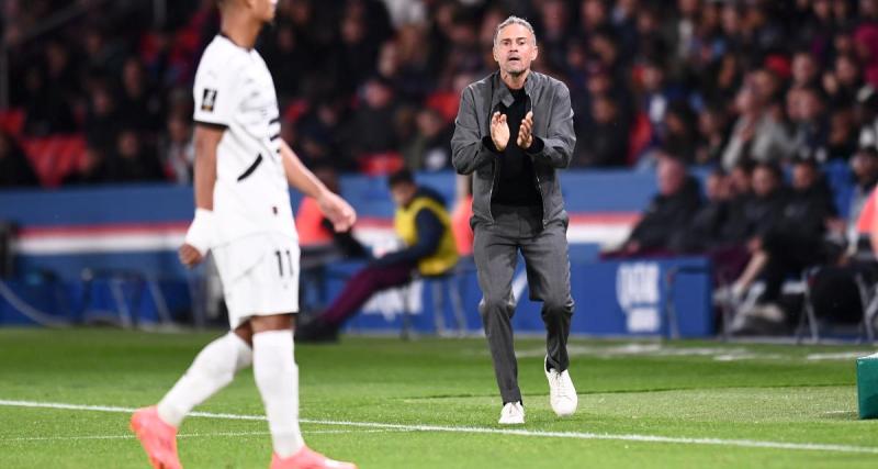  - PSG - Rennes : Luis Enrique a "beaucoup aimé" le match de ses joueurs