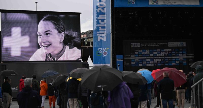  - Cyclisme : la terrible émotion du peloton féminin suite à la minute de silence en hommage à la jeune Muriel Furrer