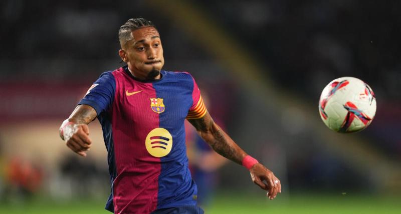  - Barça : énorme surprise pour l'avenir de Raphinha ?
