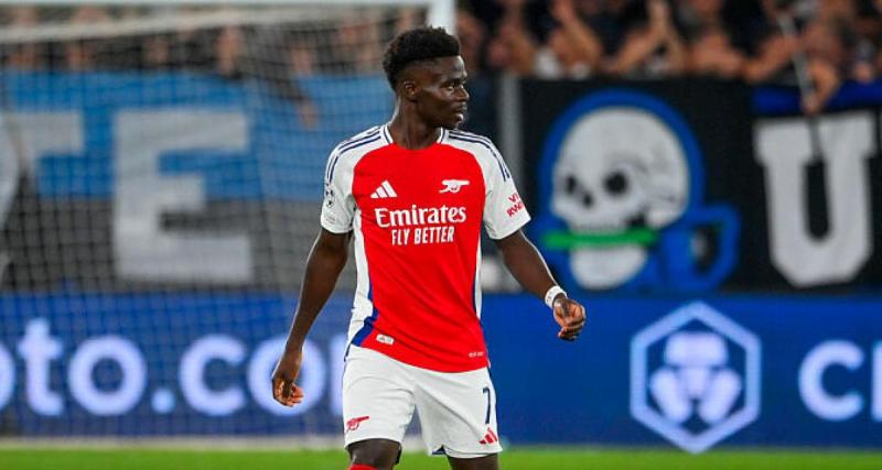  - Arsenal : le nouveau record fou de Bukayo Saka