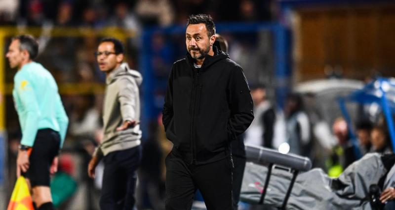  - Strasbourg – OM : De Zerbi n'épargne pas Hojbjerg après son match raté