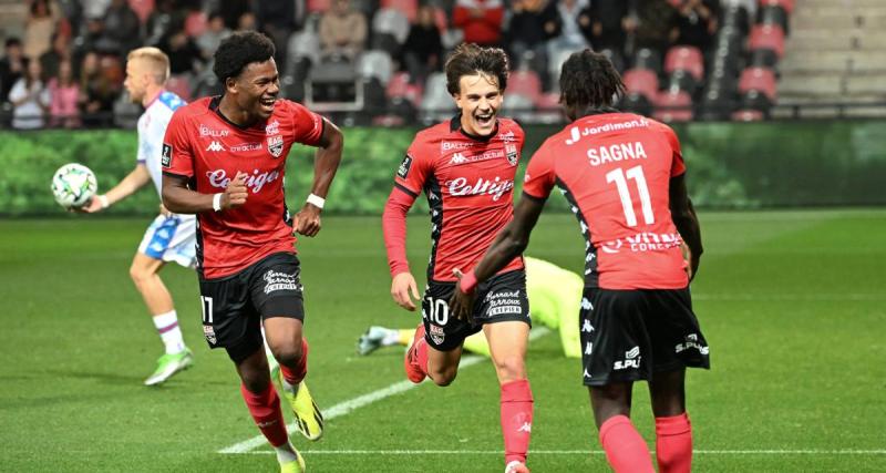  - Ligue 2 : supérieur, Guingamp dompte Caen 
