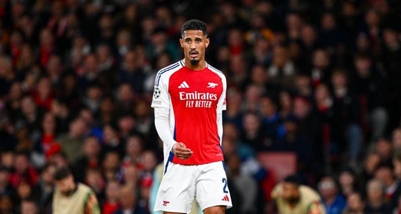  - Arsenal - PSG : Saliba aux anges après avoir évité Dembélé 