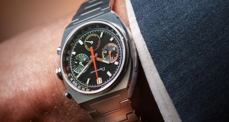 Depancel Allure Chronographe MécaQ : élégance et sportvité - Une montre néo-vintage au style affirmé