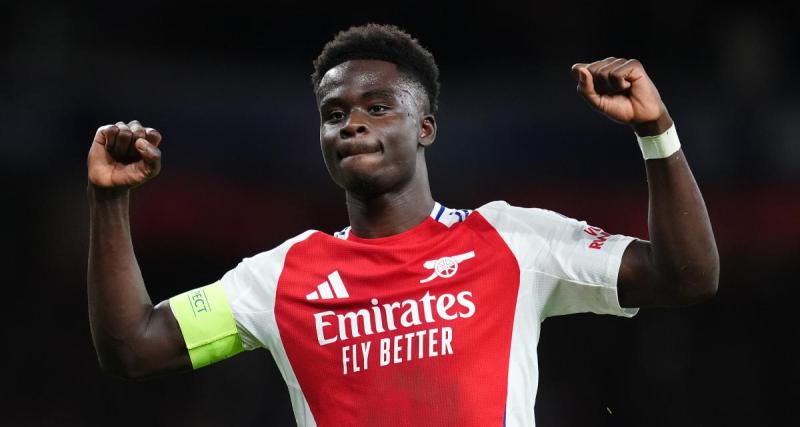  - Arsenal - PSG : les ambitions XXL de Saka après la victoire face à Paris
