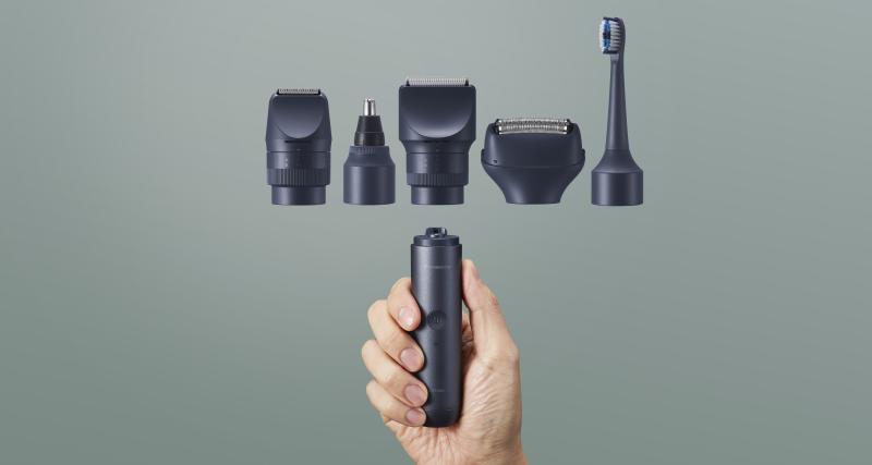 Panasonic Multishape : le couteau suisse du grooming au masculin - Une routine personnalisée grâce aux nombreuses têtes interchangeables