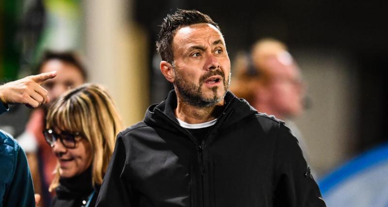  - OM : coup dur pour De Zerbi, une recrue out pour plusieurs semaines
