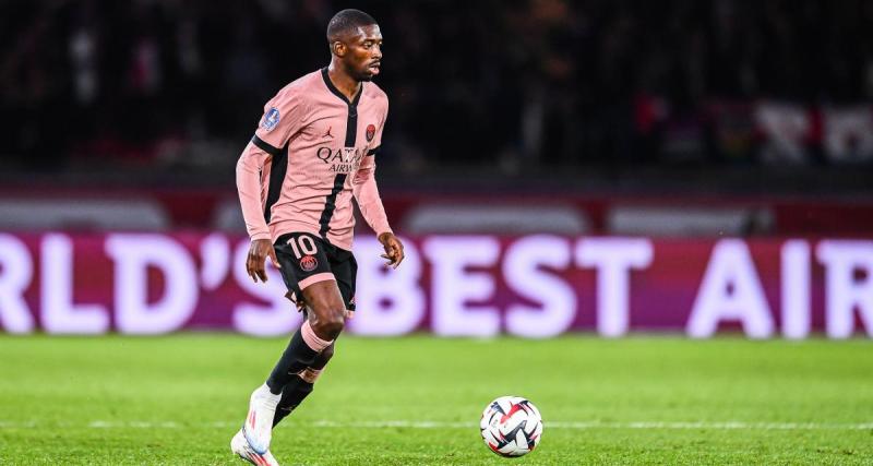  - PSG : malade, Ousmane Dembélé manque l'entraînement du jour