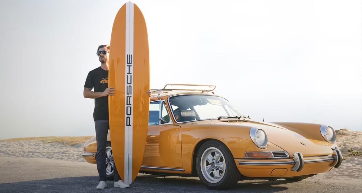 Porsche célèbre l'esprit du surf avec Almond