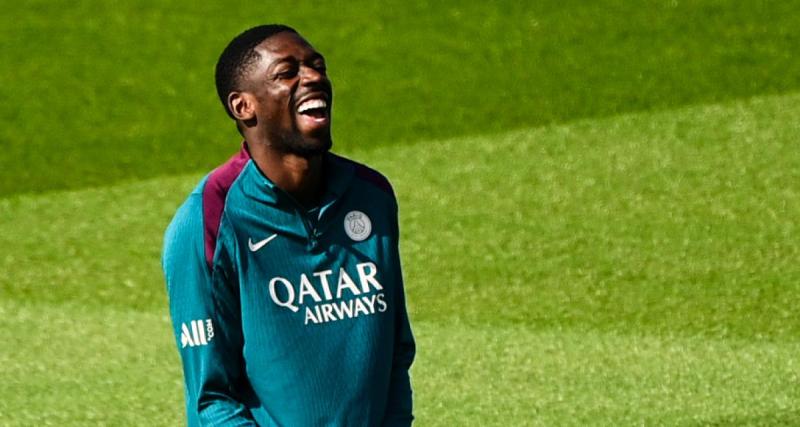  - PSG : Ousmane Dembélé de retour à l’entraînement