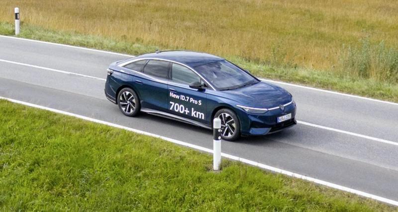  - Volkswagen tutoie les 800 km d’autonomie en ID.7… mais sous des conditions très favorables