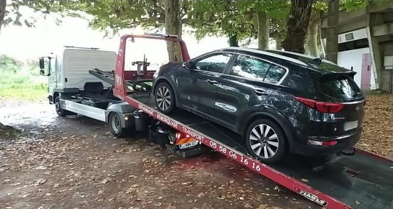  - La pluie battante des Landes n'arrête pas cet automobiliste, les gendarmes le flashent à 150 km/h