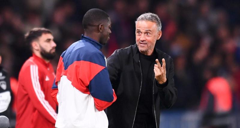  - PSG : la réponse cash de Luis Enrique sur le cas Dembélé