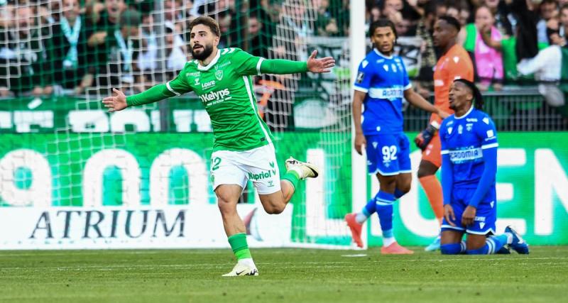  - Portée par un triplé de Davitashvili, l'ASSE s'offre le scalp d'Auxerre !