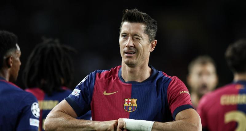  - Barça : l'incroyable triplé de Lewandowski en... 25 minutes !