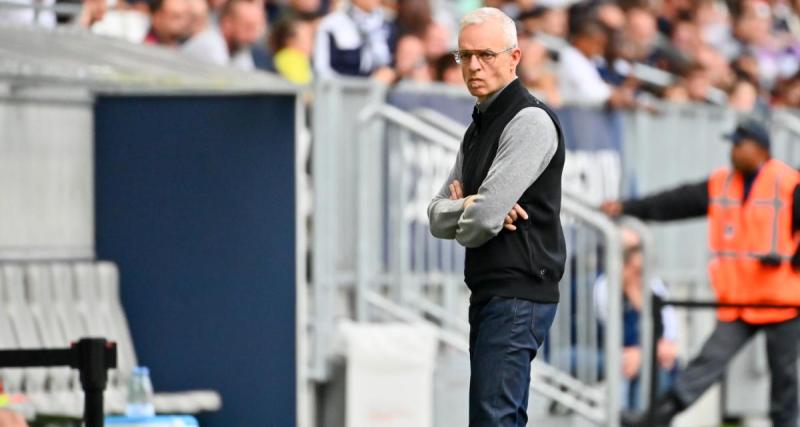  - Bordeaux : le soulagement de Bruno Irles après la victoire contre Saumur 
