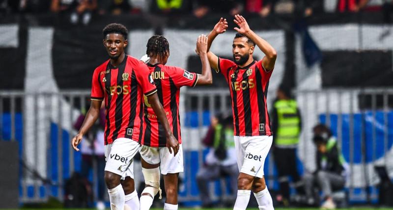  - Nice mène logiquement face au PSG à la pause