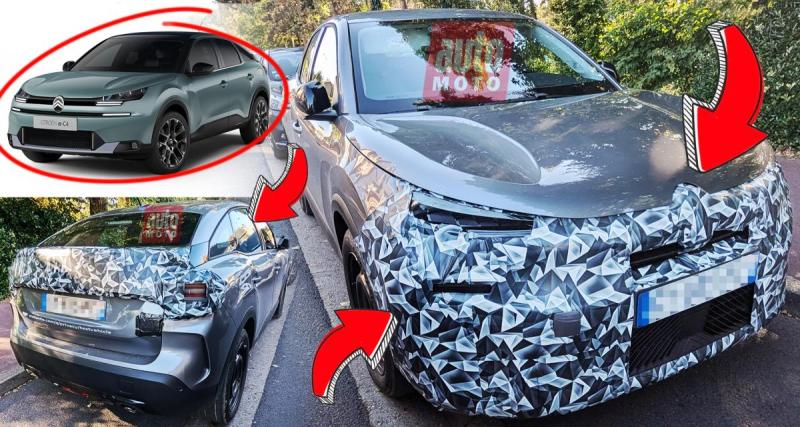  - Exclusif : future Citroën C4, Auto-Moto a débusqué l’un des prototypes camouflés