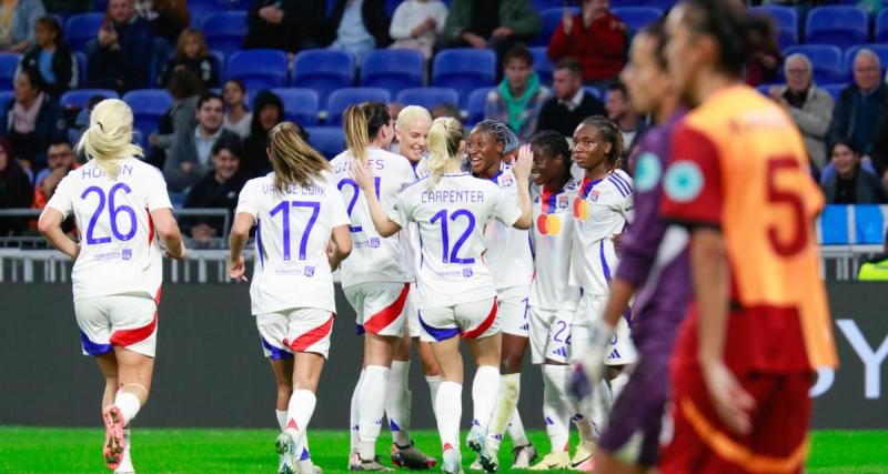  - L’OL démarre par une victoire facile contre Galatasaray