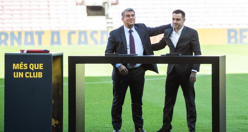  - Barça : grosse tension entre Xavi et Laporta au moment des adieux d'Iniesta ?