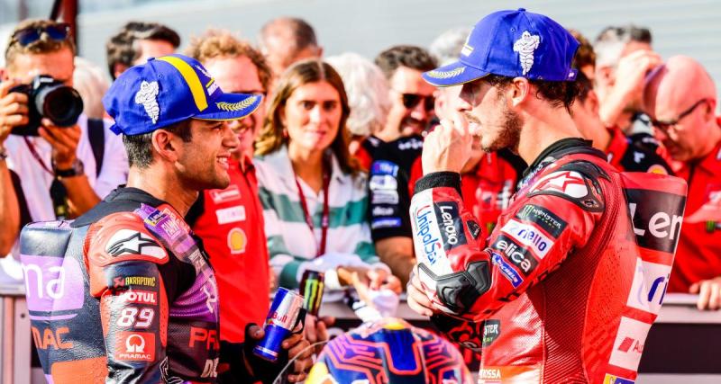  - MotoGP : le patron de Ducati l’assure, Bagnaia n’est pas avantagé par rapport à Martin