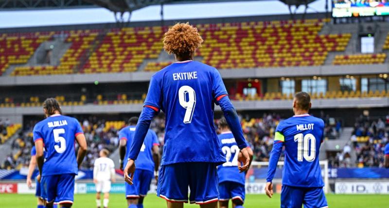  - Équipe de France Espoirs : la belle ouverture du score d’Ekitike à Chypre