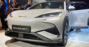 Nouvelle BYD Sealion 7 : le rival du Tesla Model Y se dévoile au Mondial de l’auto