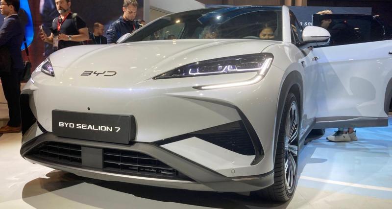  - Nouvelle BYD Sealion 7 : le rival du Tesla Model Y se dévoile au Mondial de l’auto