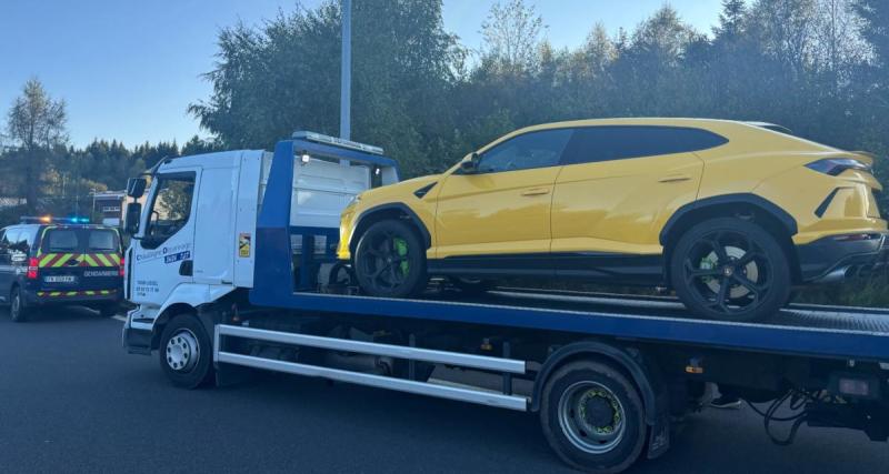  - Une BMW et une Lamborghini subtilisées dans la même journée après de grands excès de vitesse 