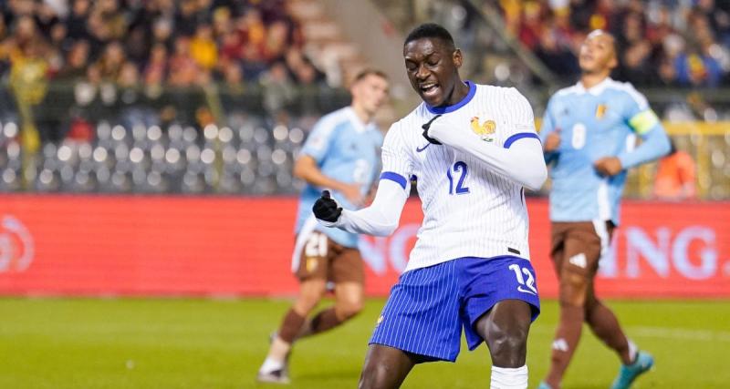  - Belgique - France : le superbe but de la tête de Kolo Muani