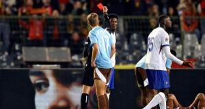 Belgique - France : un capitaine des Bleus exclu, une première depuis ... 2006