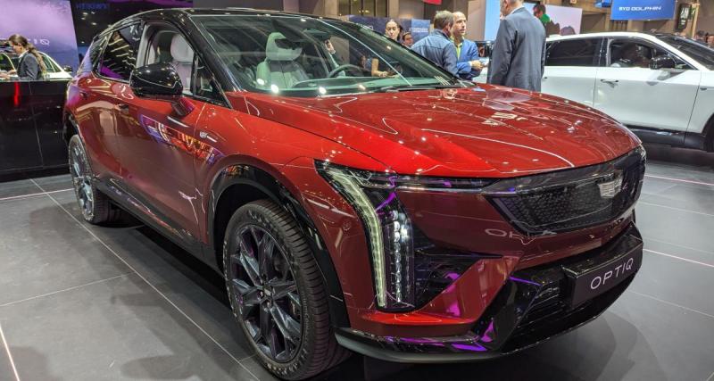  - Cadillac Optiq : le nouveau SUV américain en photos au Mondial de Paris