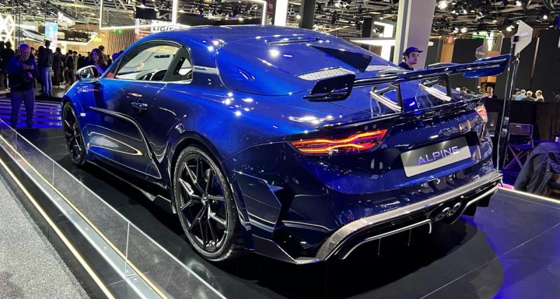  - 10 chiffres marquants sur l’Alpine A110 R Ultime exposée au Mondial de l’Auto