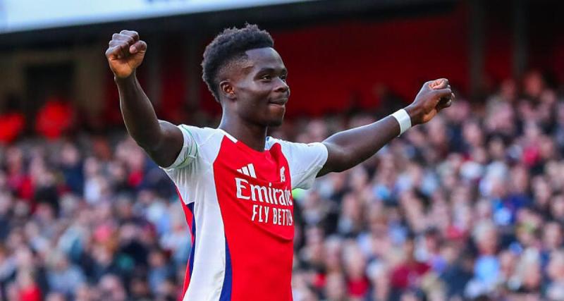  - Arsenal : une excellente nouvelle tombe pour la blessure de Saka