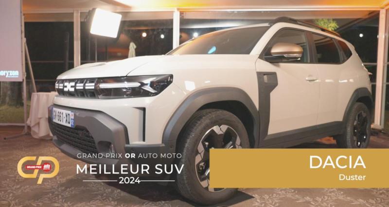  - Prix du SUV de l'année Auto Moto : le Dacia Duster récompensé !