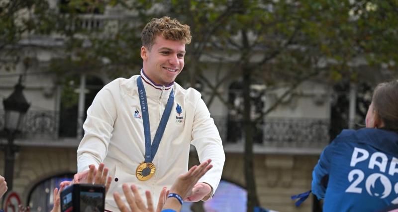  - Natation : nouveau record pour Léon Marchand !