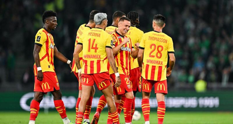  - À la pause, Lens mène logiquement à Saint-Étienne