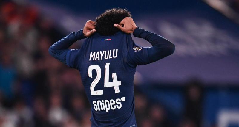  - PSG – Strasbourg : la joie démonstrative de Mayulu après son premier but en Ligue 1