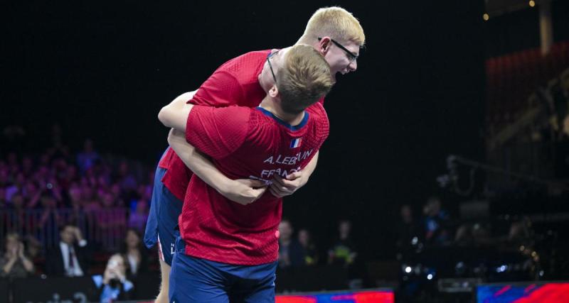  - Tennis de Table : la réaction des frères Lebrun après avoir décroché leur premier titre continental