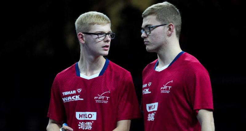  - Tennis de Table : les frères Lebrun évoquent leur célébration amusante après leur sacre en double