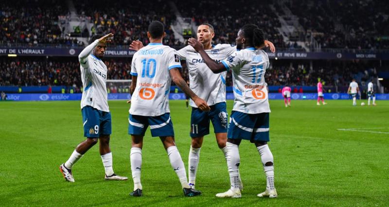  - Ligue 1 : l’OM s’offre un festival offensif sur la pelouse de Montpellier