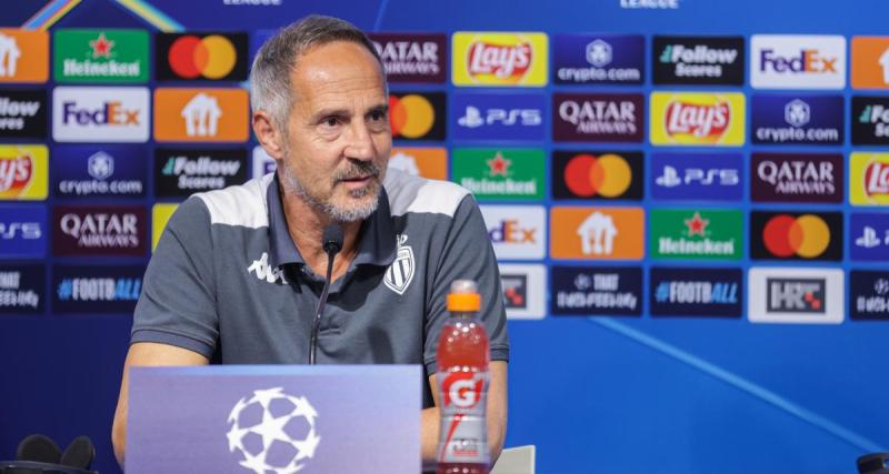  - Adi Hütter (Monaco) avant d’affronter l’Étoile Rouge de Belgrade : "C'est un match clé" 