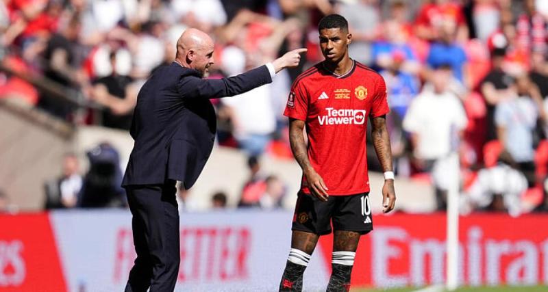  - Manchester United : le petit coup de pression de ten Hag à Rashford