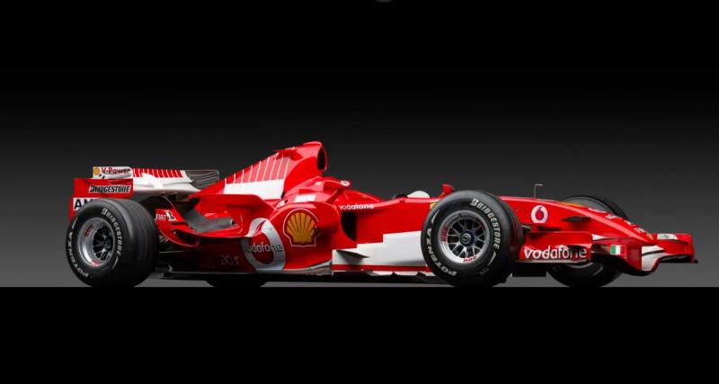 - La dernière F1 de Michael Schumacher chez Ferrari est à vendre 