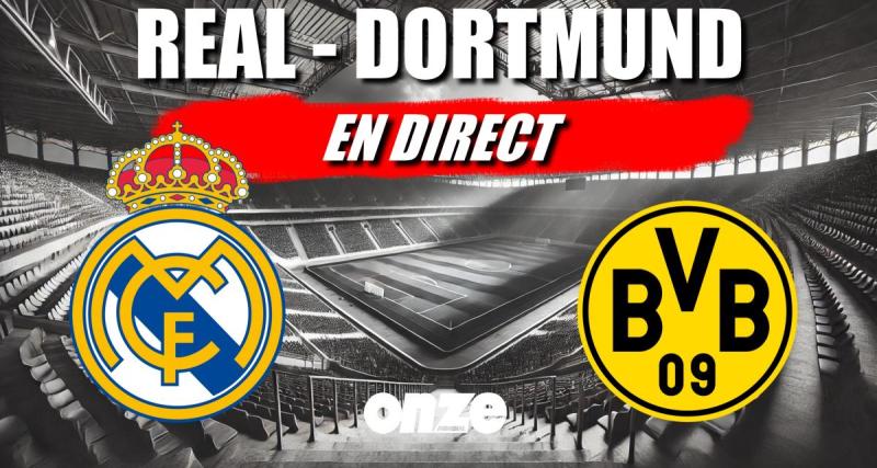  - Real Madrid - Dortmund en direct : seconde période totalement des Merengue, qui ont écrasé le BVB ...