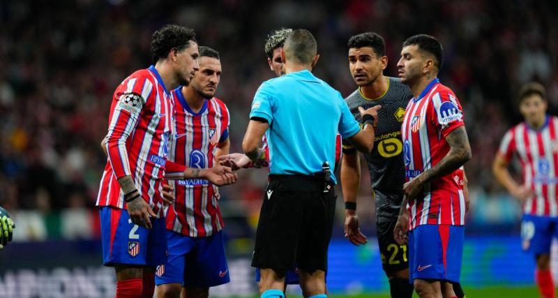  - Atlético - LOSC : les Madrilènes enragent contre le penalty, Benjamin André donne sa version des faits