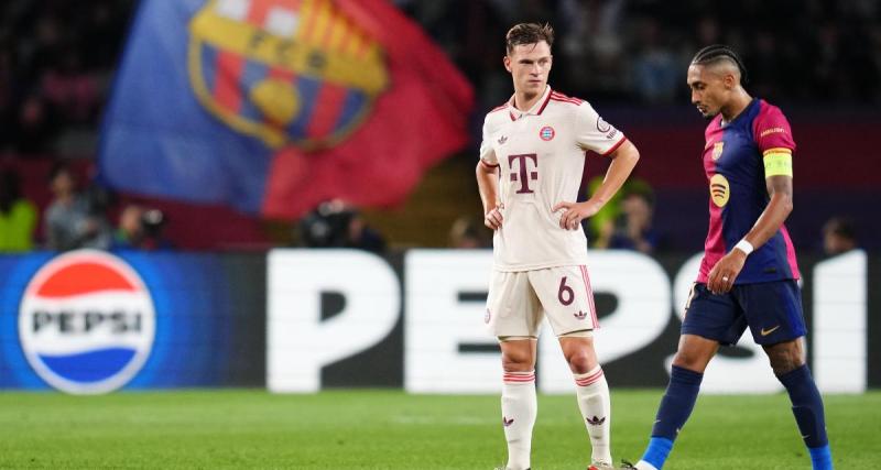  - Barça - Bayern : Kimmich peste contre l'arbitrage sur le deuxième but barcelonais