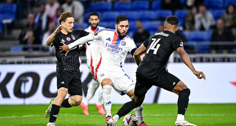  - Ligue Europa : à la pause, l’OL a manqué d’efficacité contre Besiktas 