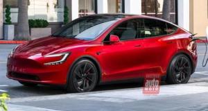 SCOOP Tesla Model Y Juniper (2025) : des photos exclusives confirment l’adoption de phares sur deux étages