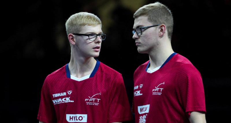  - Tennis de Table : la joie de la maman des frères Lebrun avant leur affrontement en quart de finale